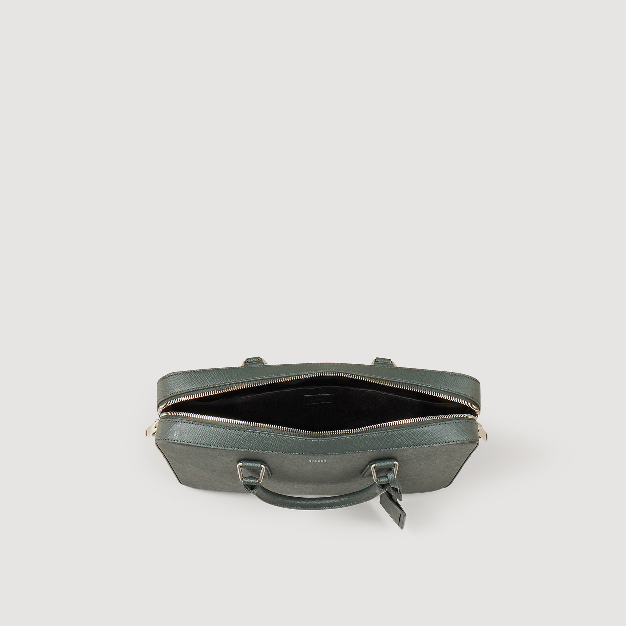 Briefcase en cuir de tannerie certifiee