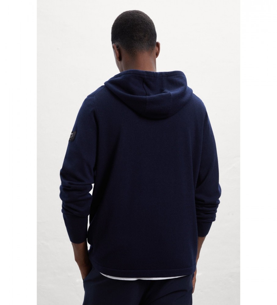 Moletom azul marinho ECOALF Kentya