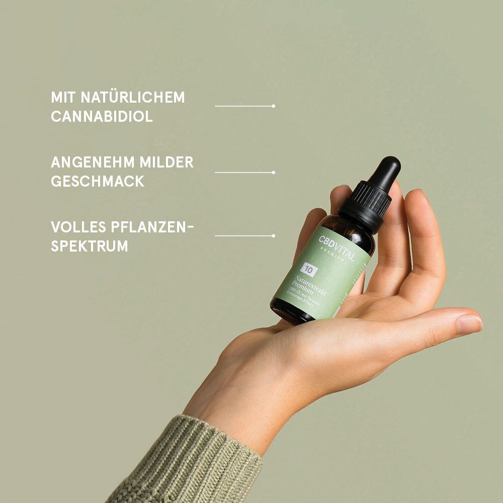 CBD VITAL Naturextrakt Premium CBD Öl 10%