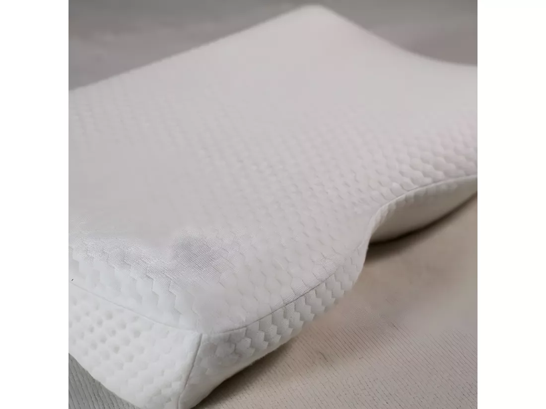 Oreiller Ergonomique DE LUXE avec taie d'oreiller rafraîchissante ICE FraîcheTouch 60x35x12 x3 Taies d’Oreiller