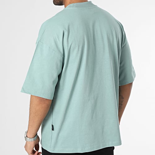 Tee Shirt Oversize Large Turquoise