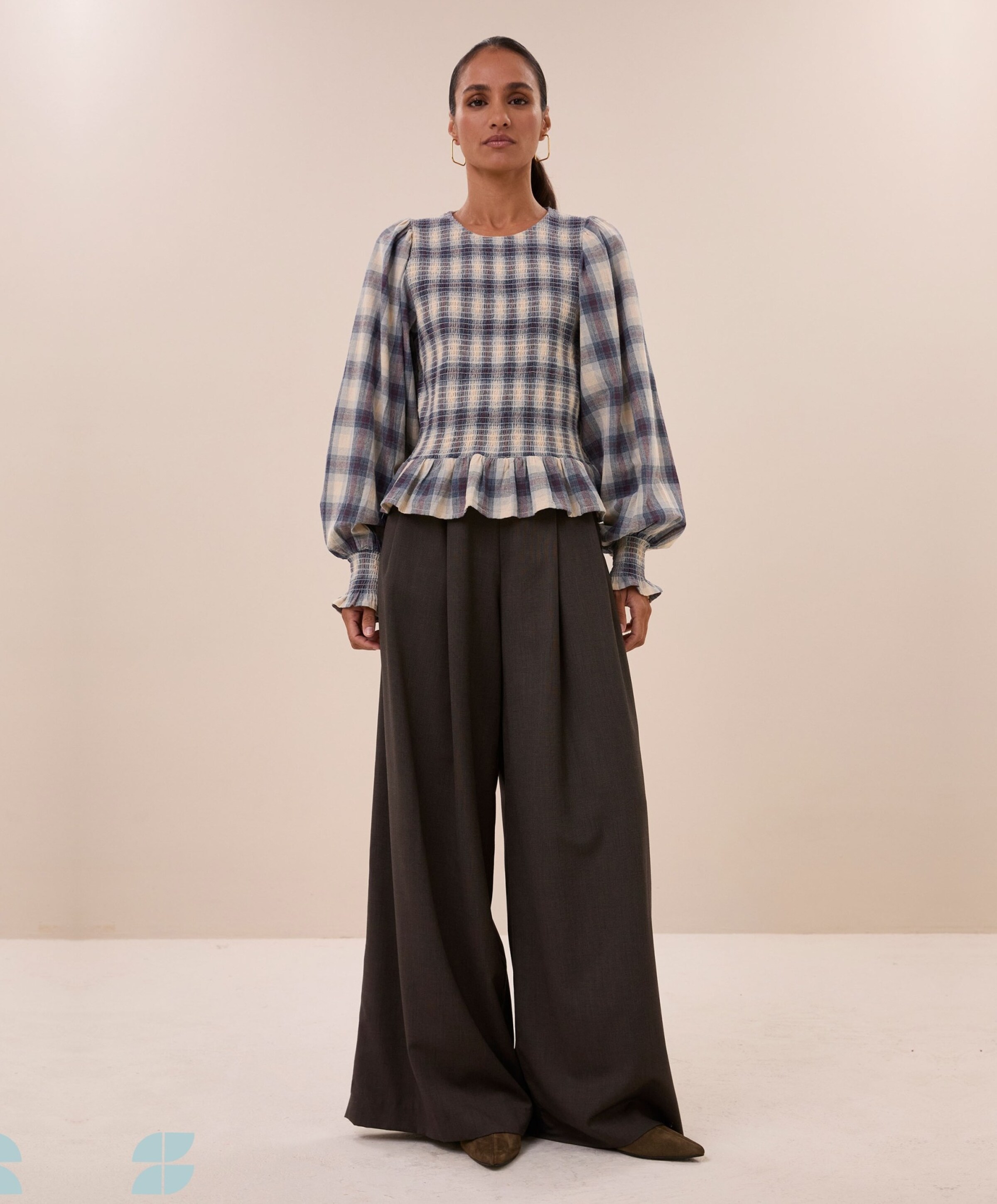 by-bar Dames blouse blauw
