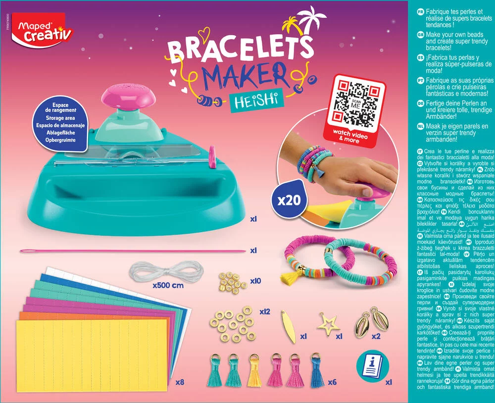 BRACELETS MAKER - HEISHI - SET CREATIF