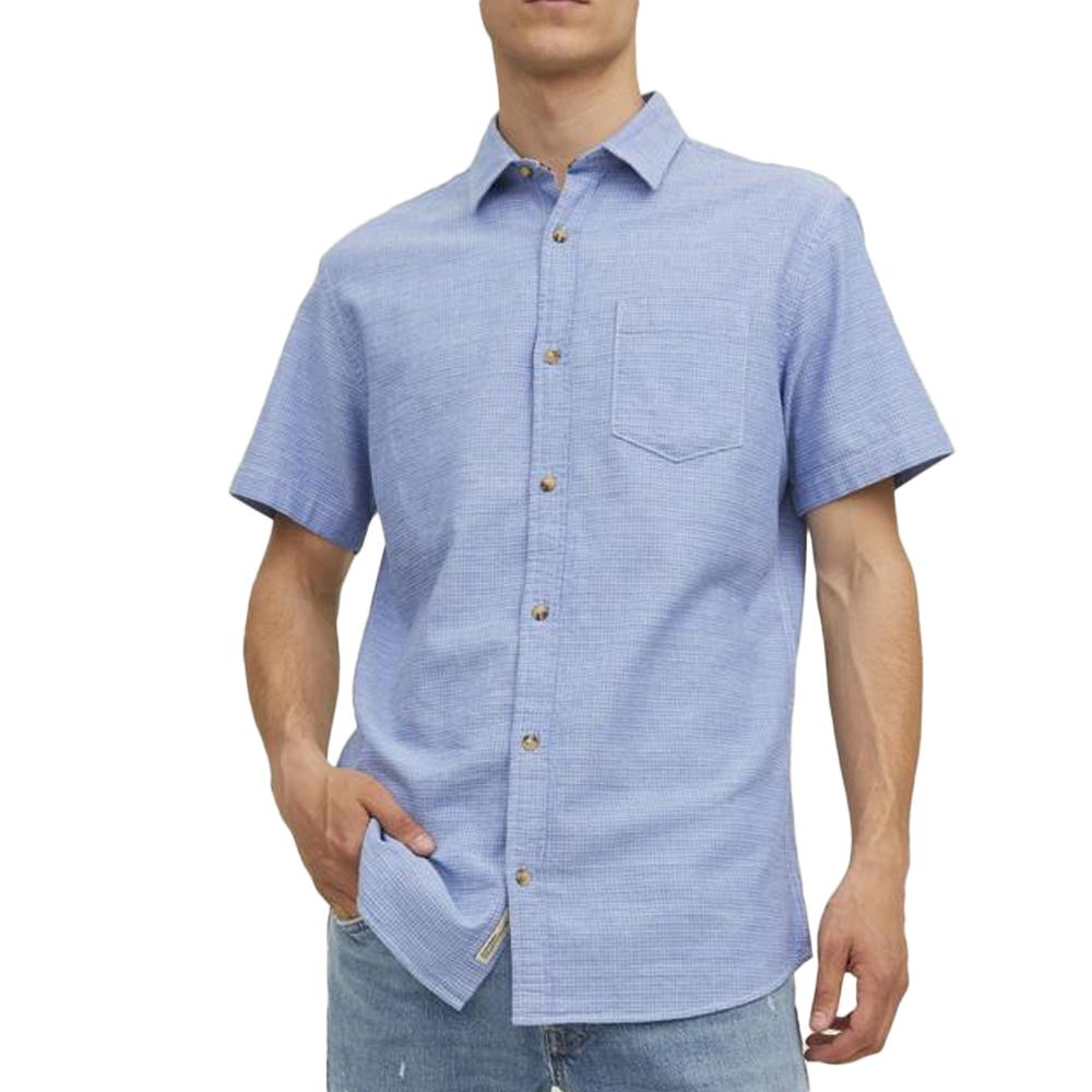 Jack & Jones Chemisette Bleu Homme Jack & Jones Habel