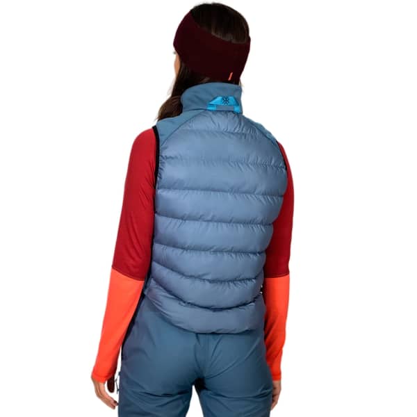 Doudoune ski de randonnée AYAQ FORNO VEST W BLUE SLATE