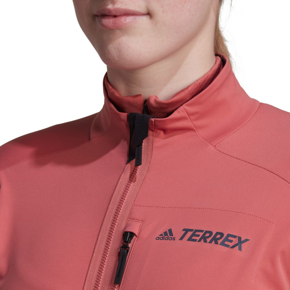 adidas TERREX Terrex Xperior Soft Shell Langlaufjacke Damen wonder red