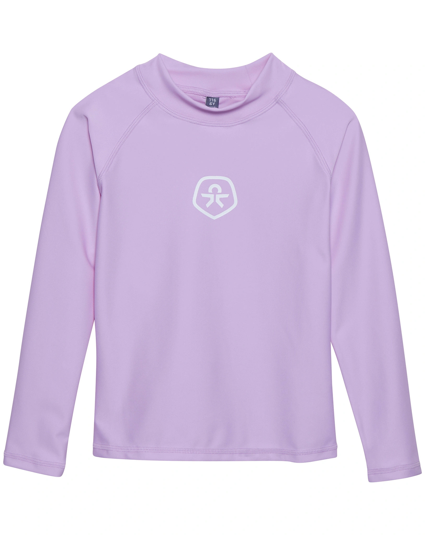 Langarm-Badeshirt SOLID in lavender mist