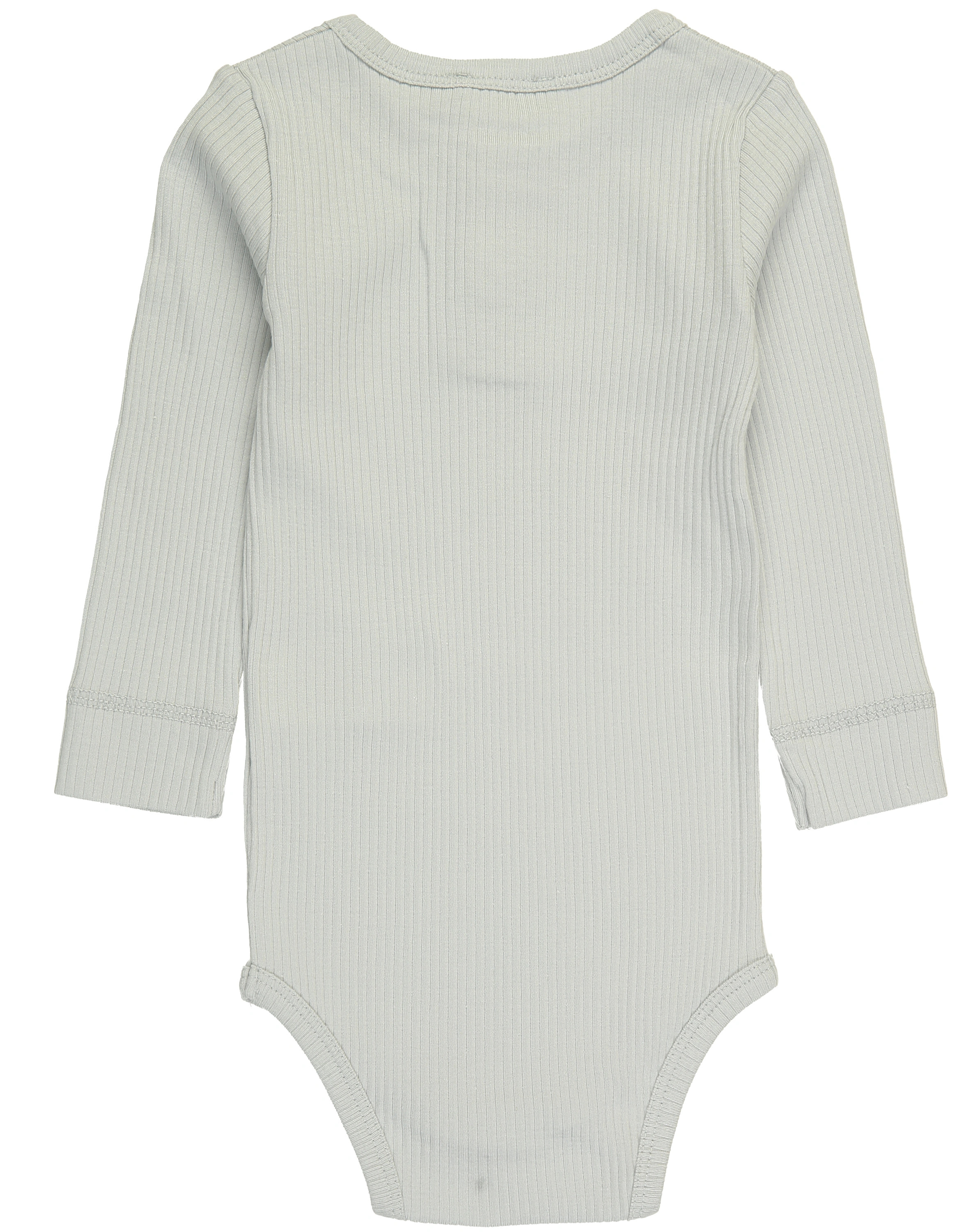 Langarmbody HENLEY in pale blue