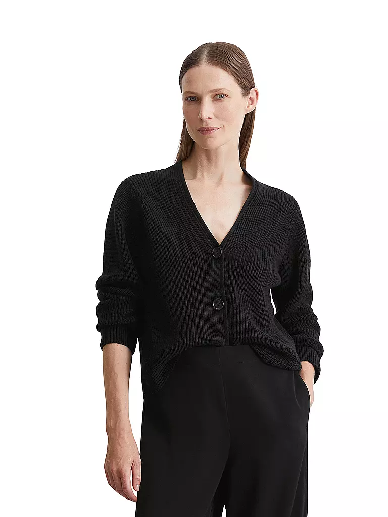 MARC O'POLO Cardigan  schwarz