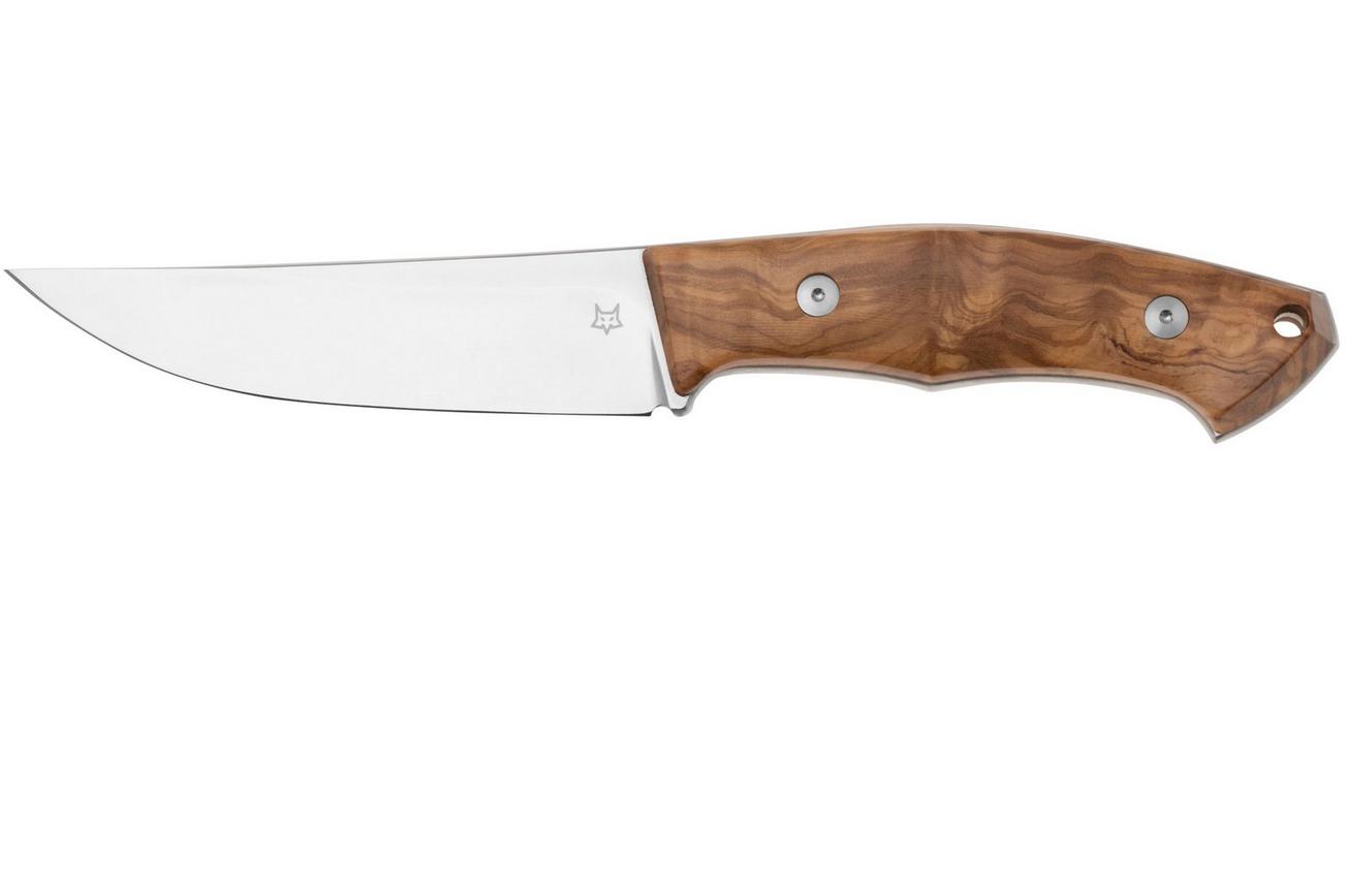 Fox Knives Fenix FX649-OL Niolox, Olive Wood, jachtmes, Yevgeny Khokhlov design