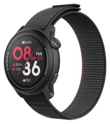 Montre GPS Coros Pace 3 Nylon Ink - Noir