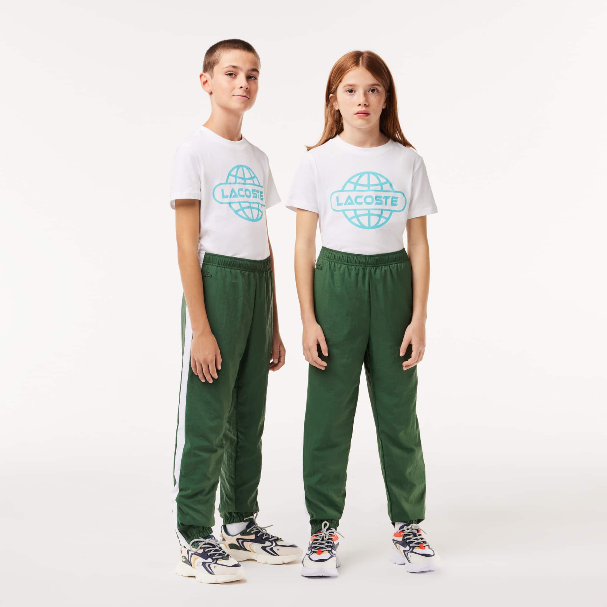 Pantalon de survêtement color-block Survetements - Vert - Lacoste - Enfant