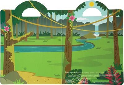 Melissa & Doug Klistremerkebok Safari 42 Stk