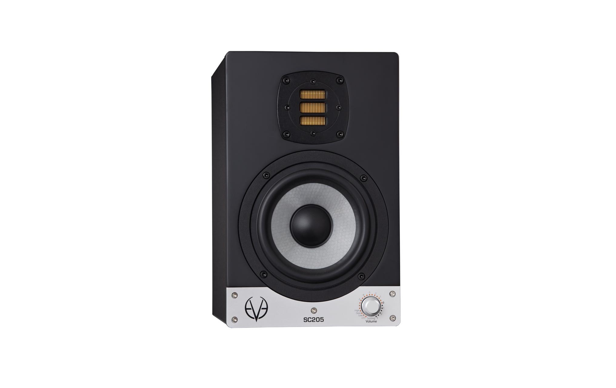 Studiomonitor SC205 Schwarz<br>Aktiver 2-Wege Monitor