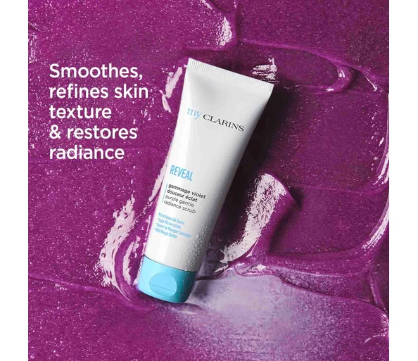 Clarins My Clarins Reveal Purple Gentle Radiance Scrub