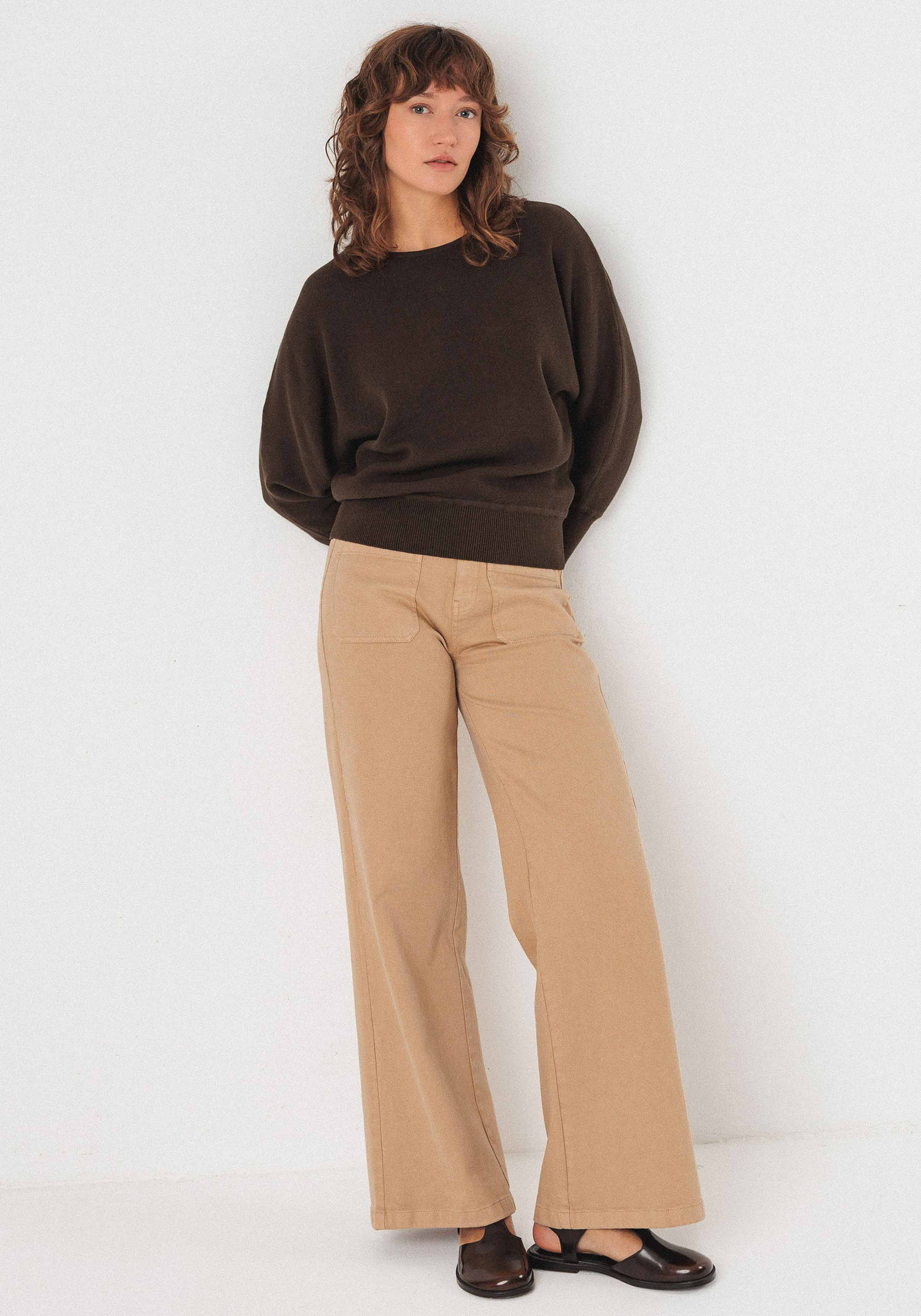 SKFK Pullover Ibar Dark Brown