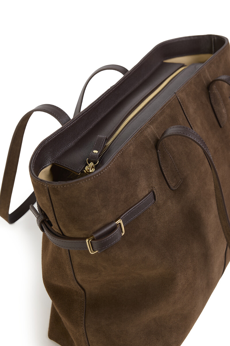NAT & NIN<br>Leren shoppingtas, MARCEAU
