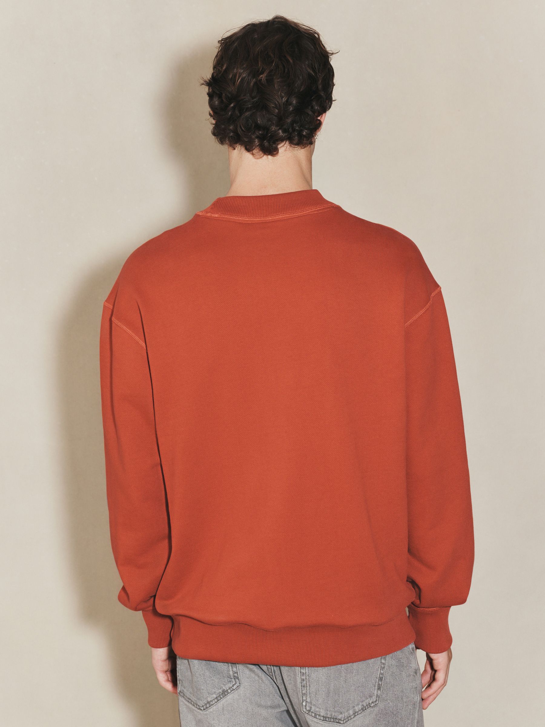 Rood - EDIT sweatshirt met lange mouwen