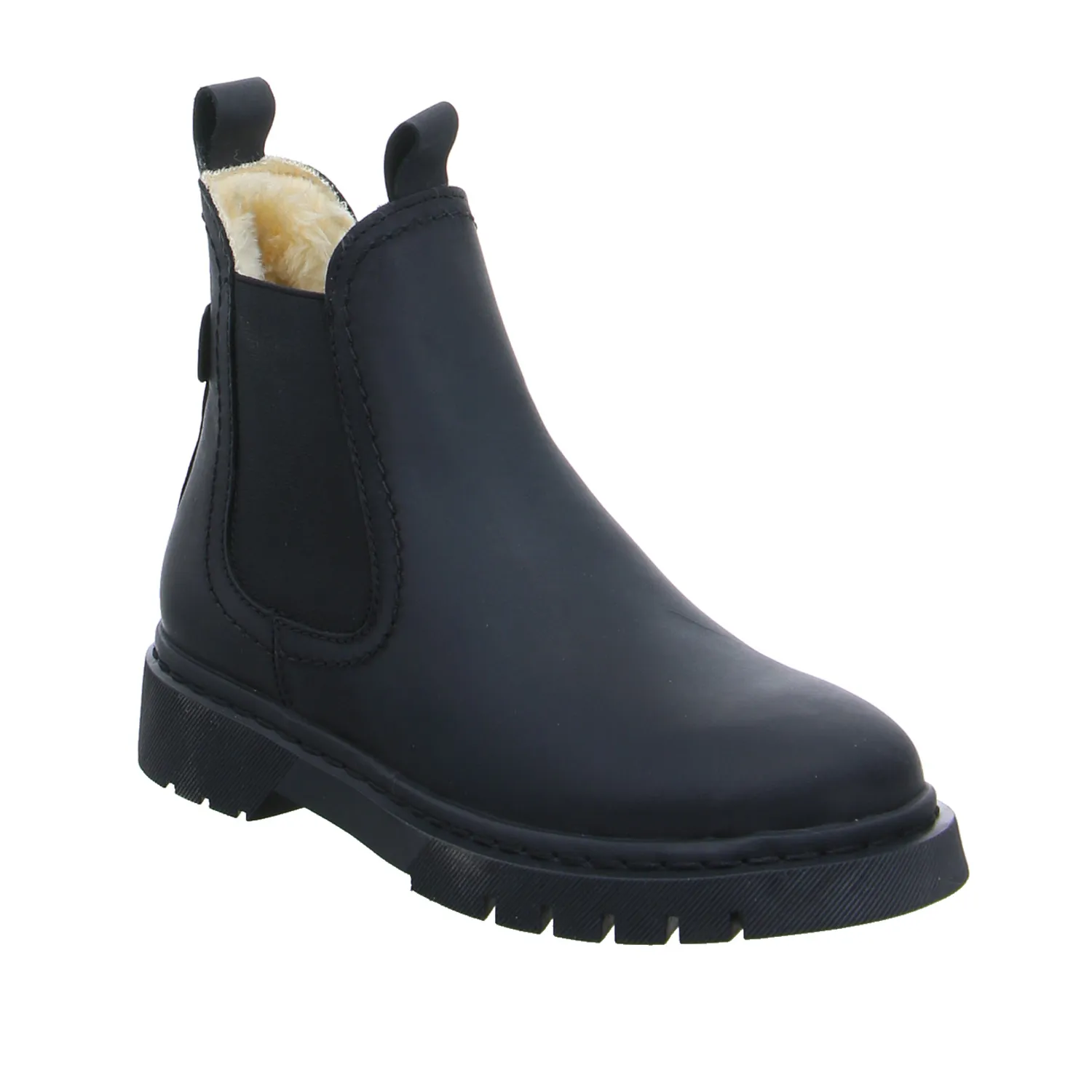 TAMARIS Boot Schwarz Leder