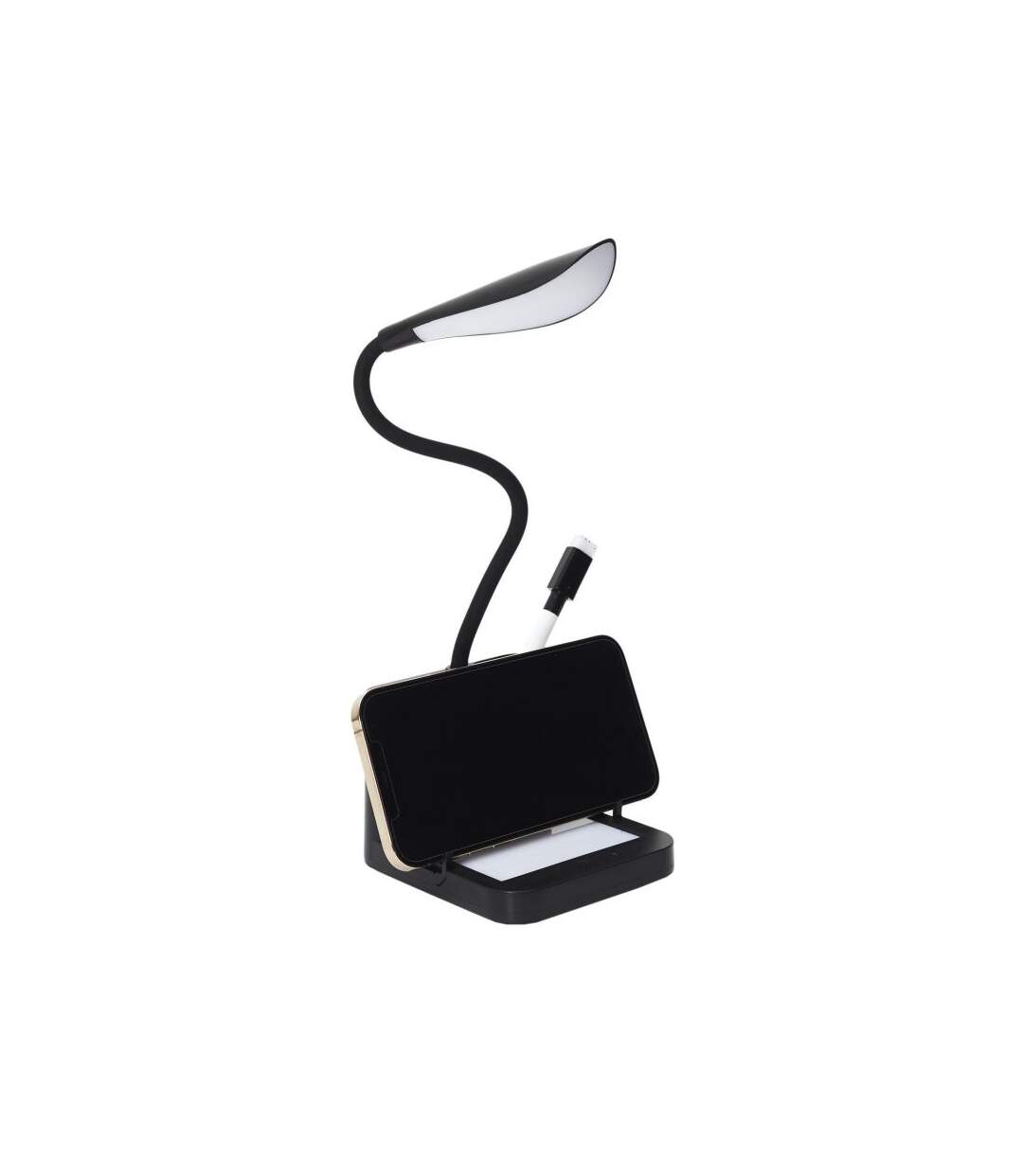 Paris Prix - Lampe Led Flexible multifonction 38cm Noir