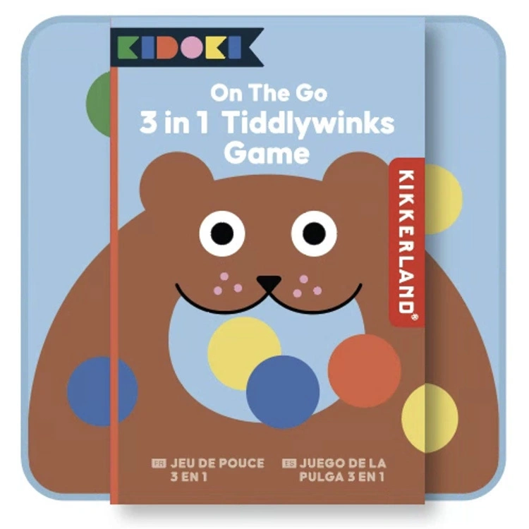 Kidoki - On The Go 3 in 1 Tiddlywinks Game