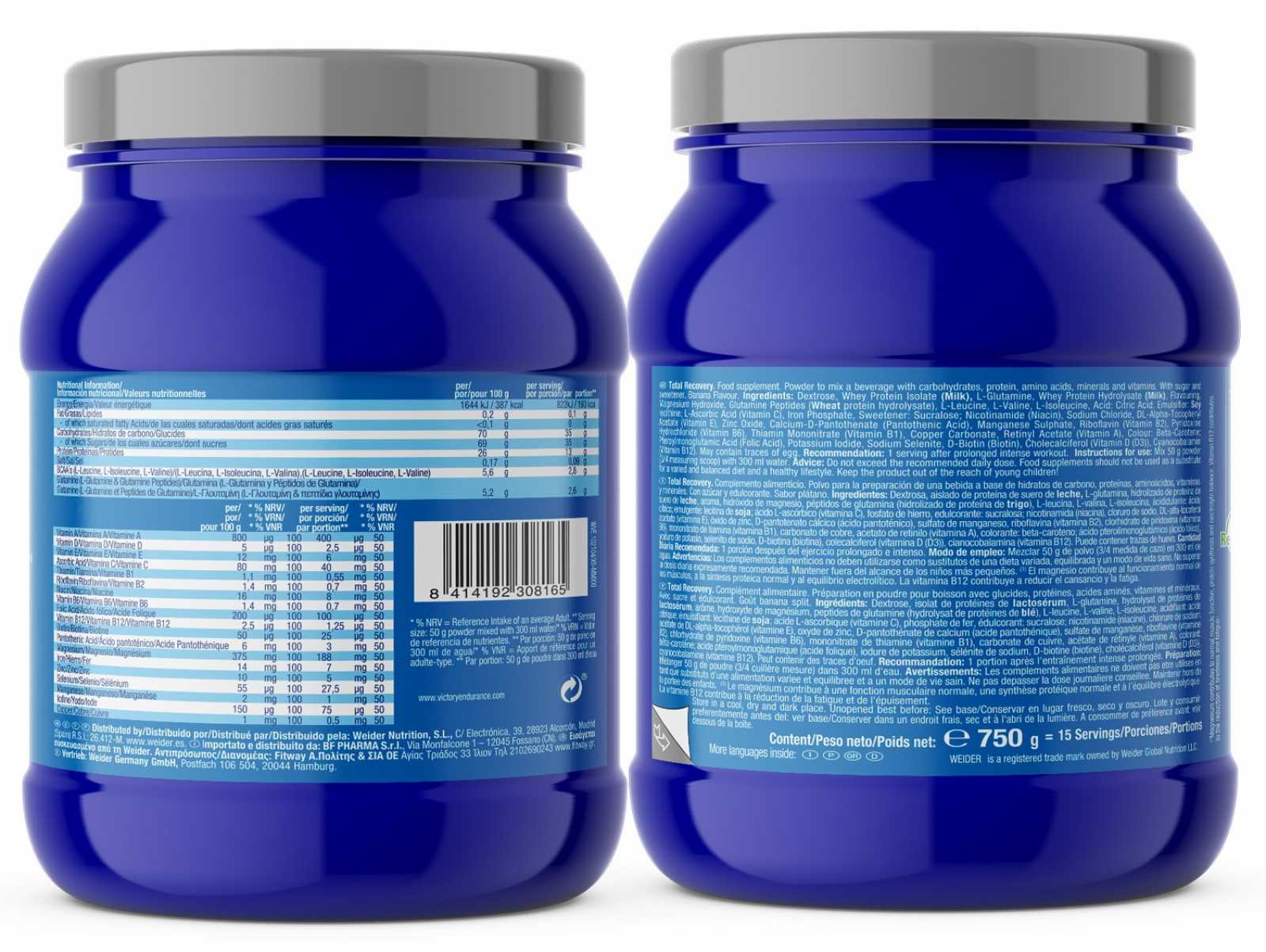 Victory Endurance Total Recovery 750 g