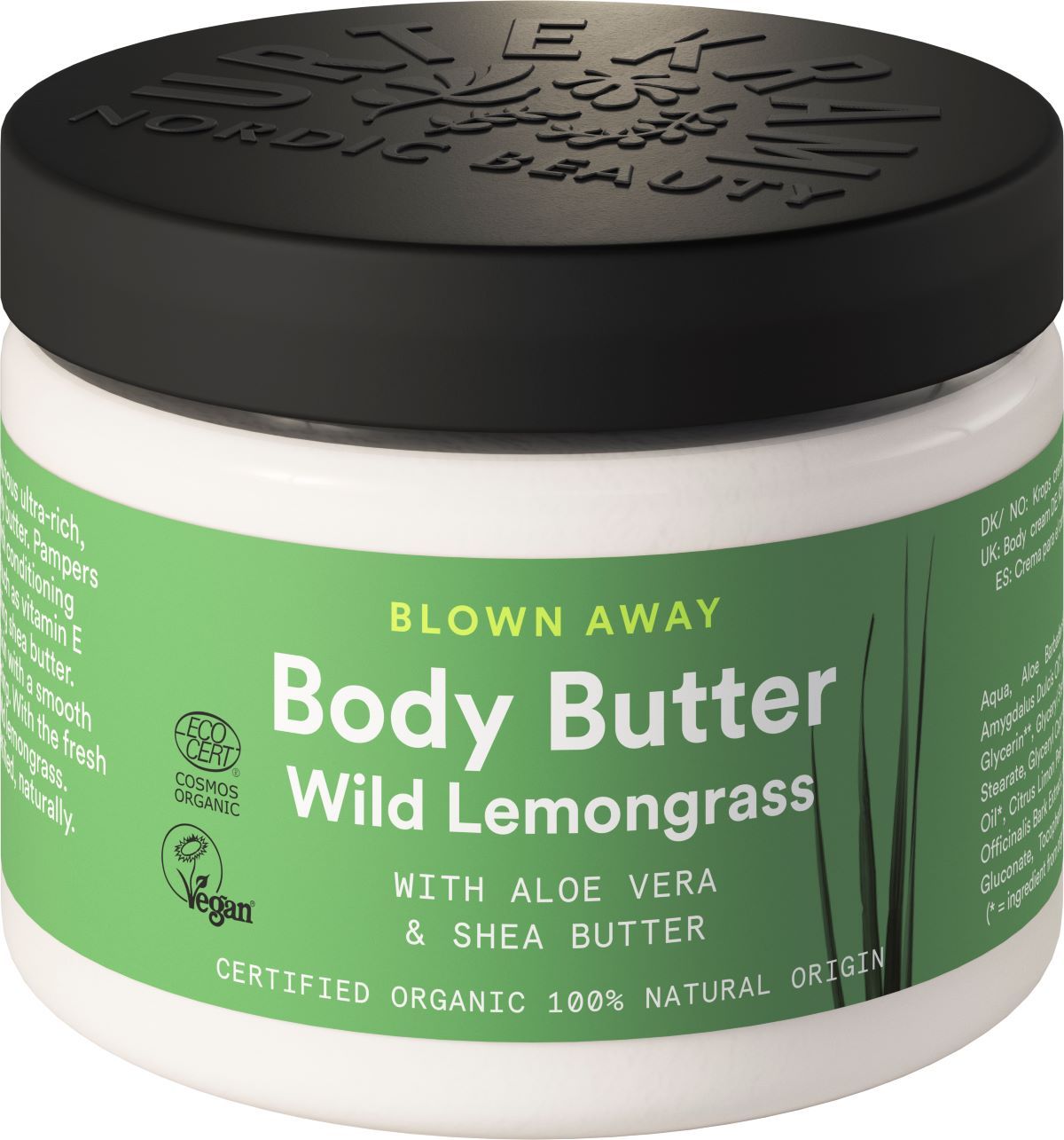 Urtekram Blown Away Wild Lemongrass Body Butter
