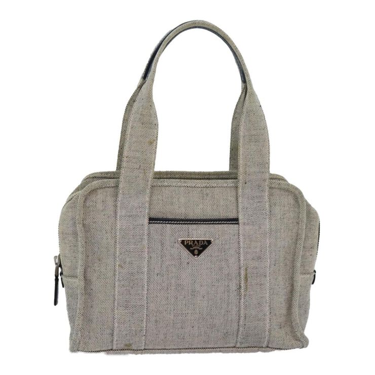 Prada Vintage Prada Handbag Grey