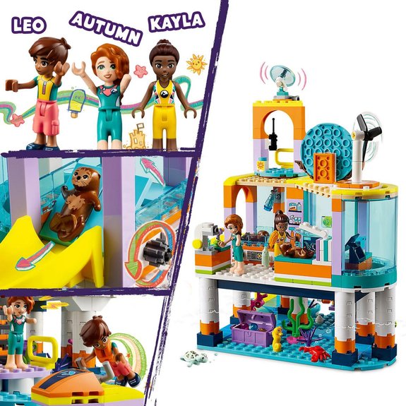 Centre de sauvetage en mer Lego Friends 41736