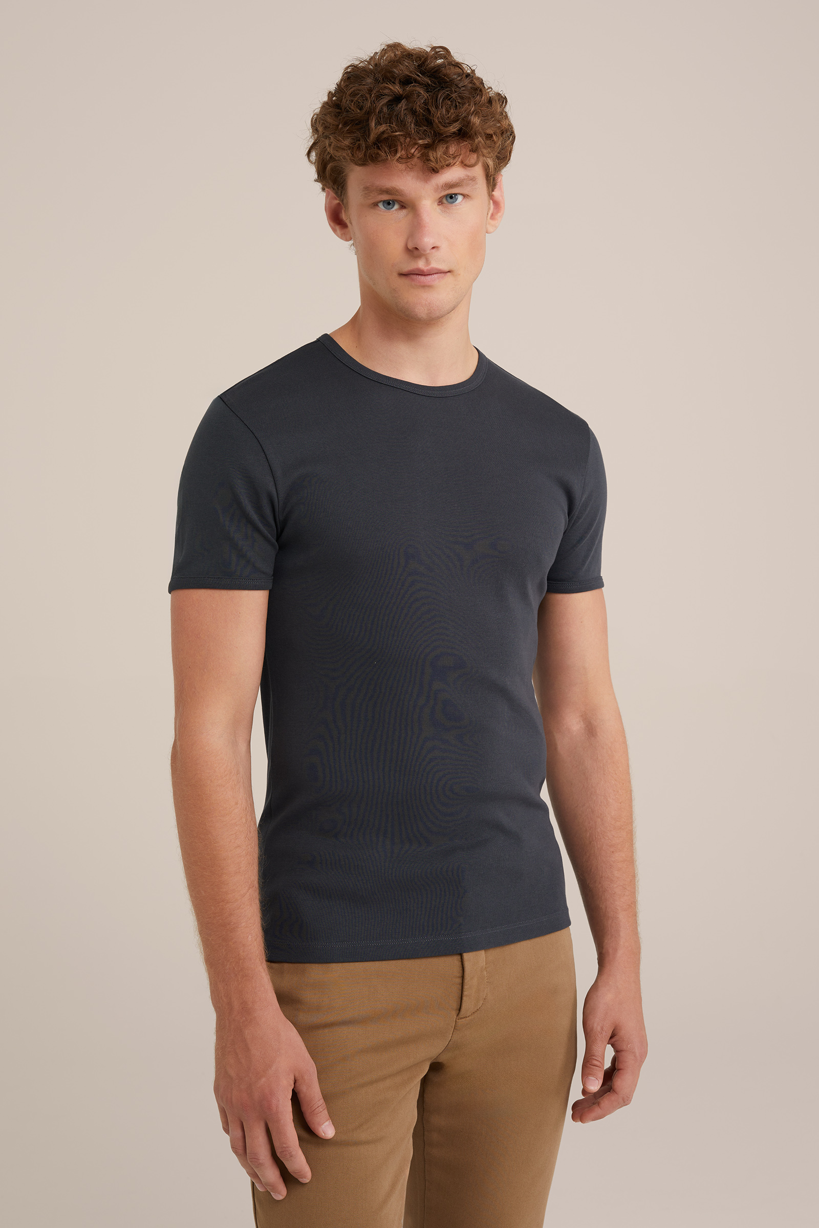 T-shirt WE Fashion Marineblauw