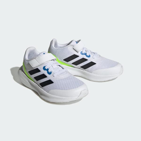 ADIDAS ORIGINALS CHAUSSURE À LACETS ÉLASTIQUES ET SCRATCH RUNFALCON 3.0
