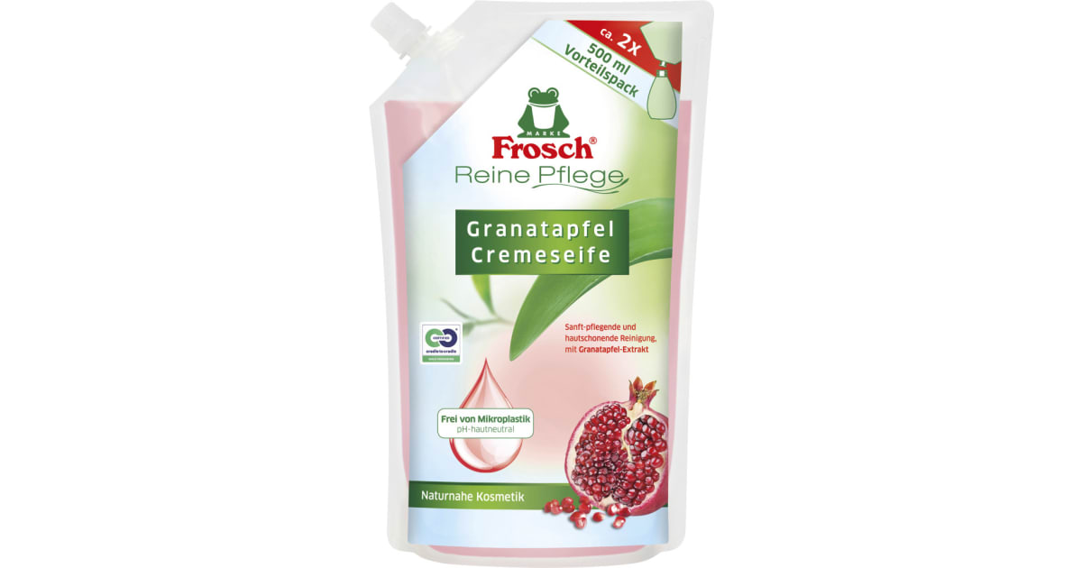 Frosch Granatapfel Pflegeseife