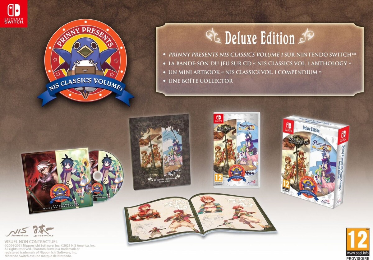 Prinny Presents Nis Classics Volume 1 Deluxe Edition - Nintendo Switch