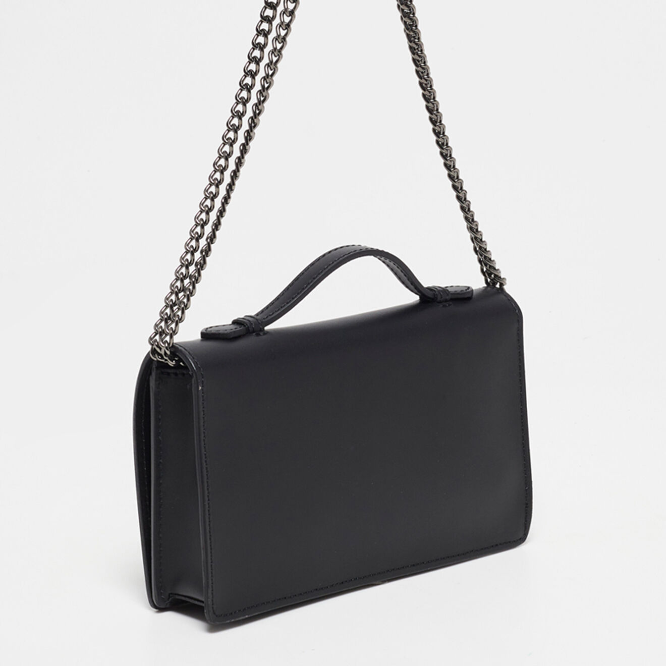 Christian Laurier Sac bandoulière en Cuir Stacy noir - 22x12x4 cm