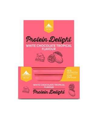 Multipower Protein Delight Bar - White Chocolate Tropical 18x35g