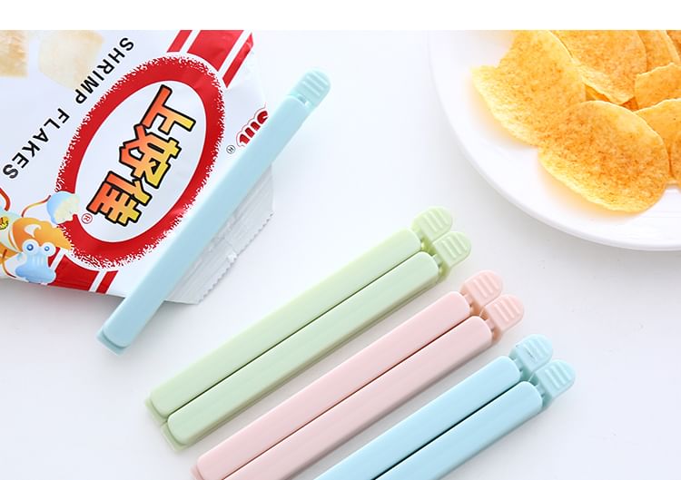 Tuhat - Set van 5: Plastic voedselzakclip (verschillende ontwerpen)