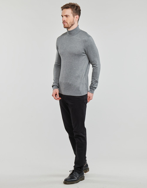 Only & Sons  - ONSWYLER LIFE REG ROLL NECK KNIT NOOS - Gris