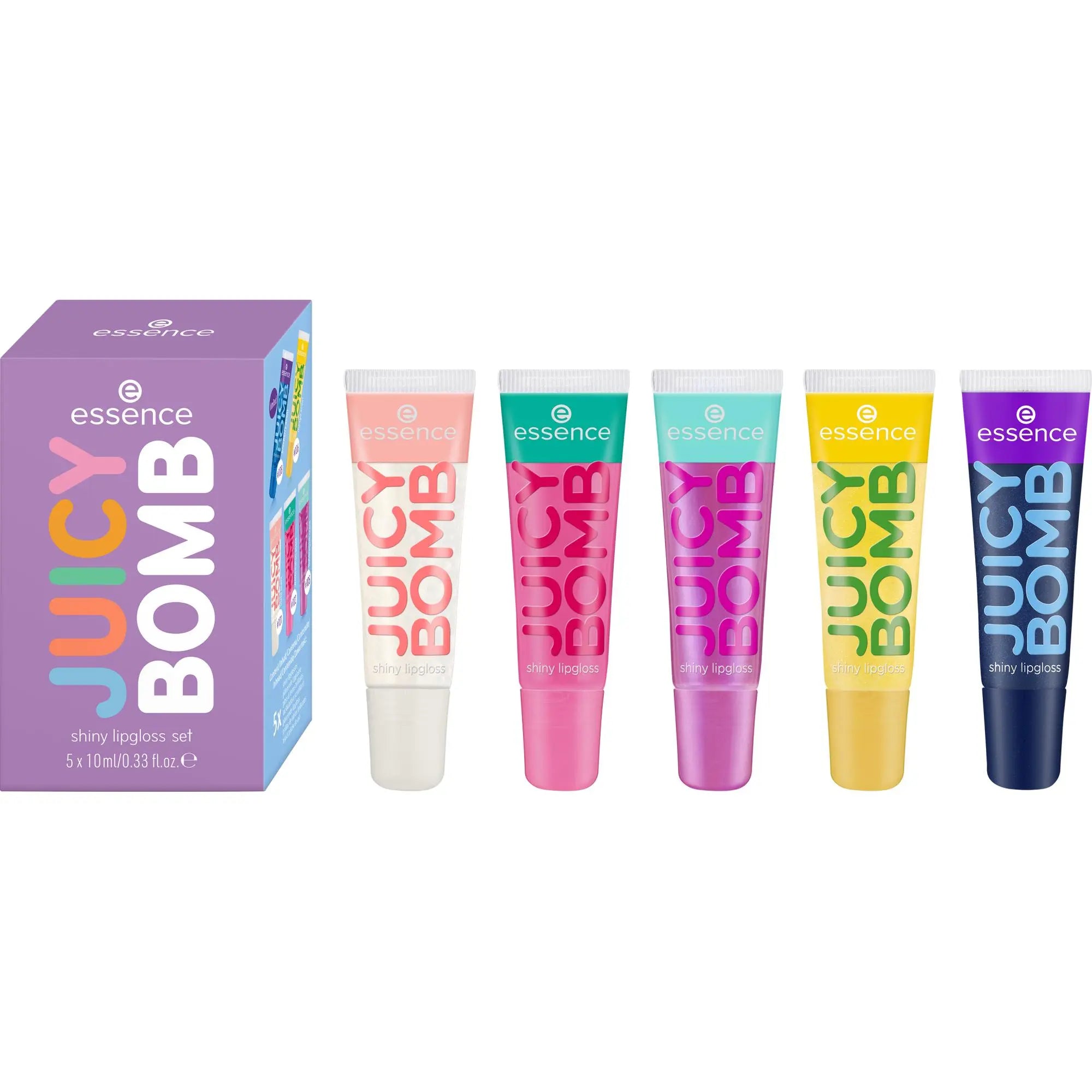 Juicy Bomb Shiny Lip Gloss Set 02 Sweet & Glossy!