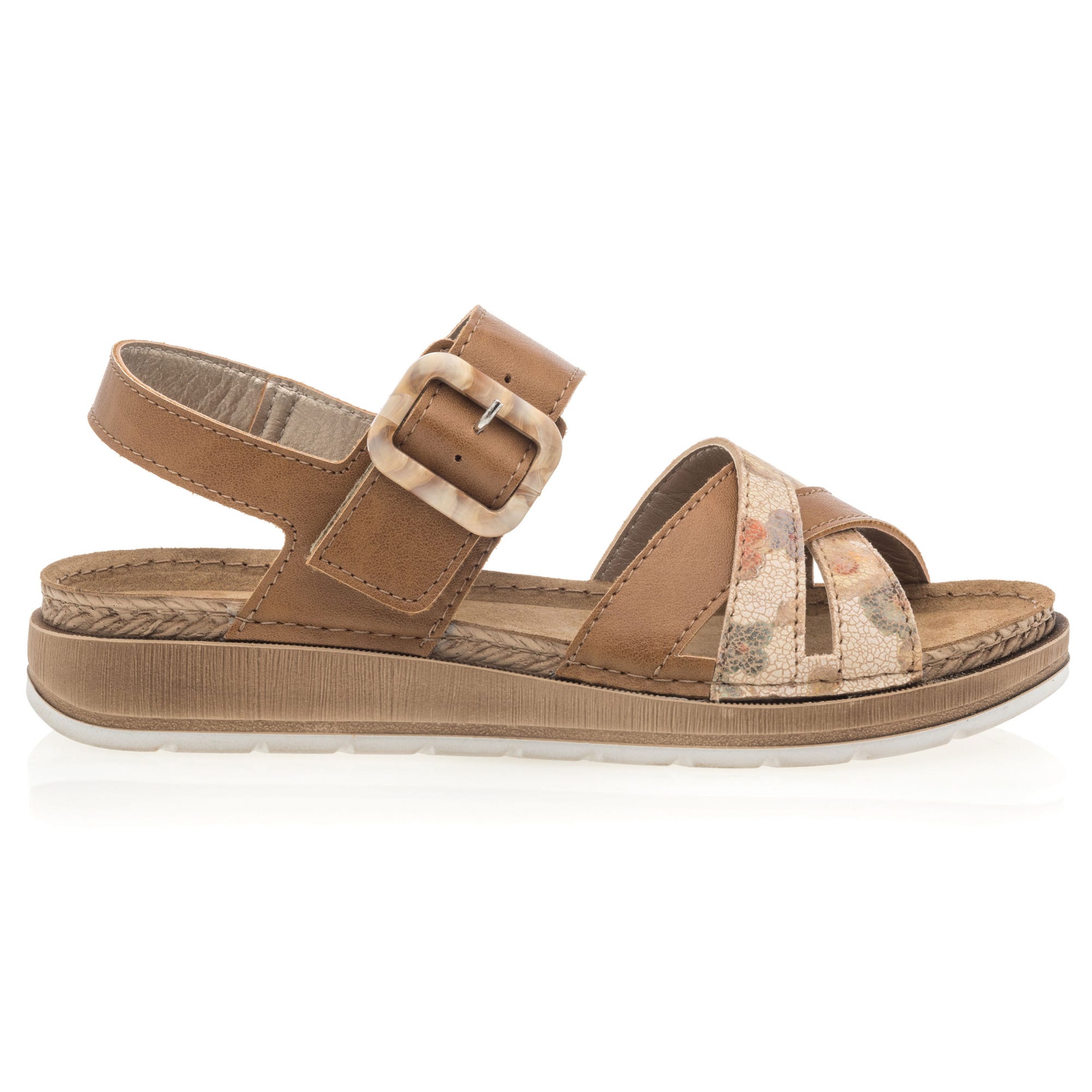 Sandales Femme camel