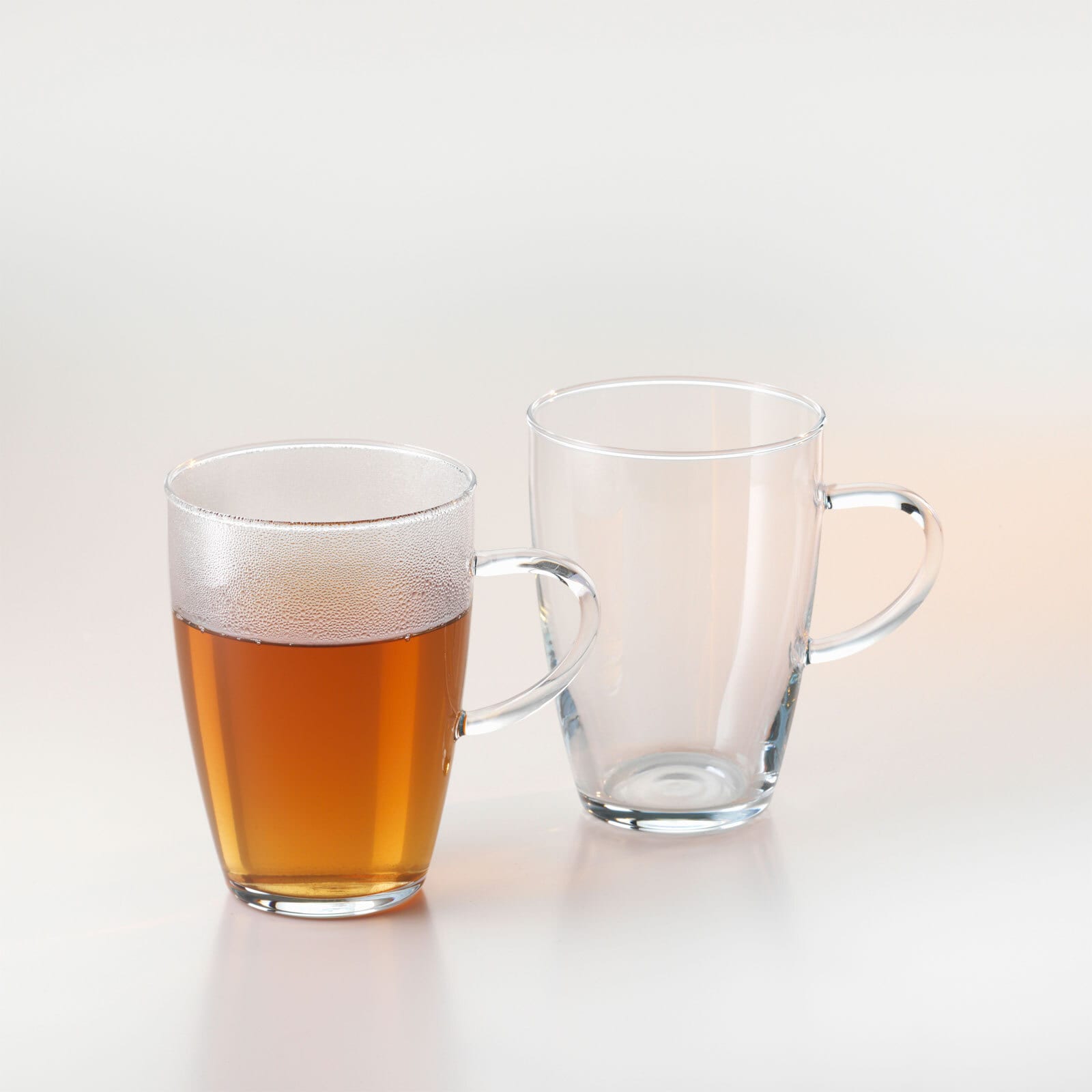 BOHEMIA SELECTION Tee- / Kaffeeglas LYRA 2er Set transparent