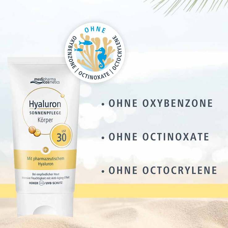Hyaluron Sonnenpflege Körper LSF 30, 150 ml