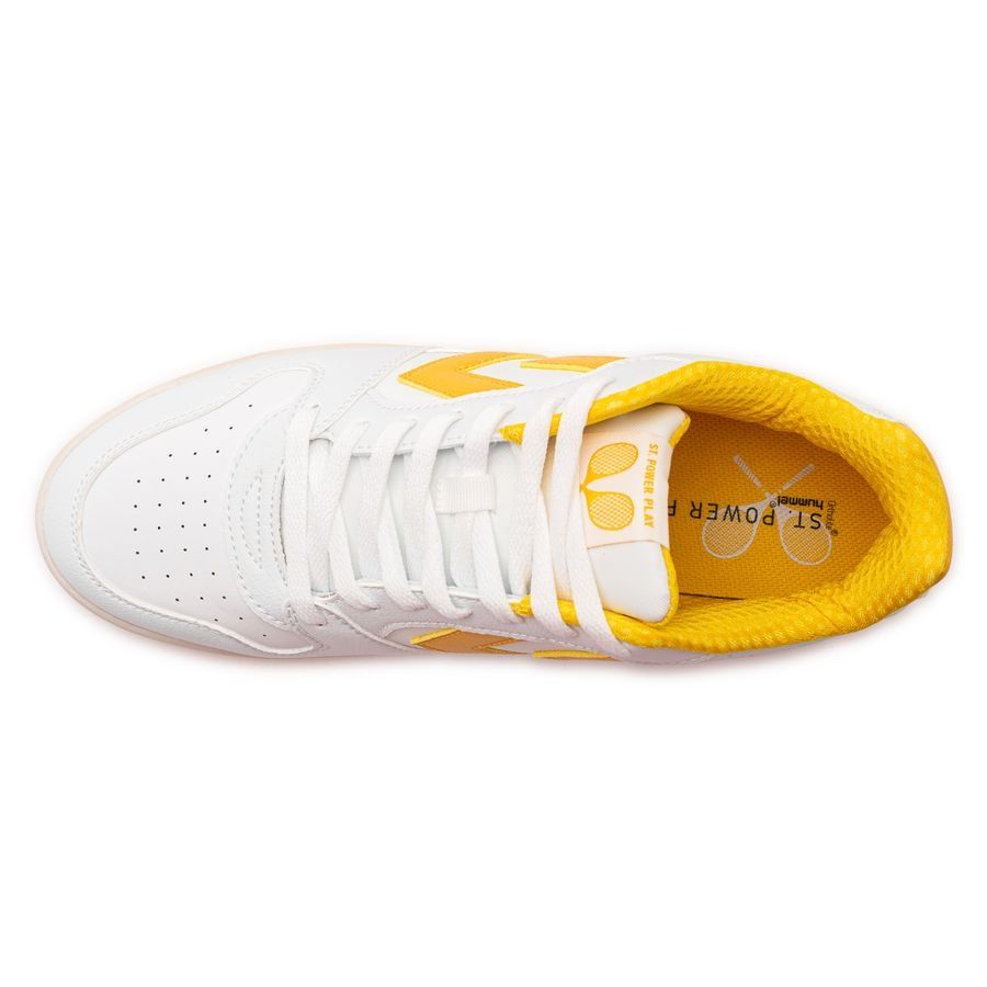 Hummel Chaussures ST. Power Play RT - Blanc/Jaune