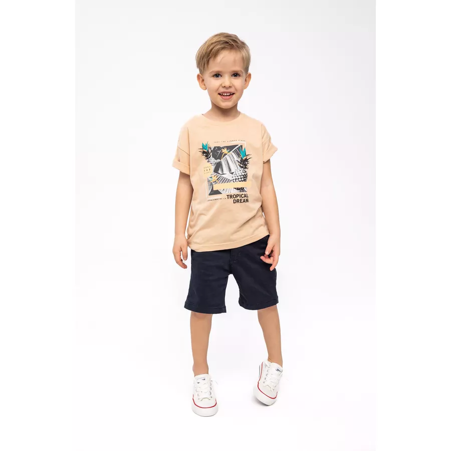MINOTI 3er-Pack T-Shirts SteingrauWeißGrün