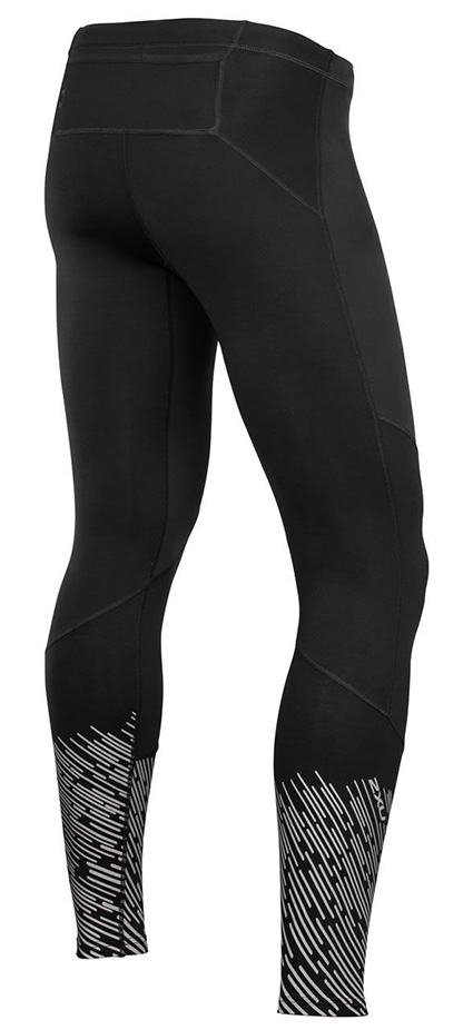 Wind Defence Comp Tights BLK/SLF/Black/Silver Lightbeam