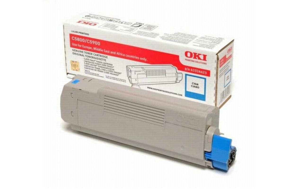 Toner 43324423 Cyan<br>Toner, Cyan