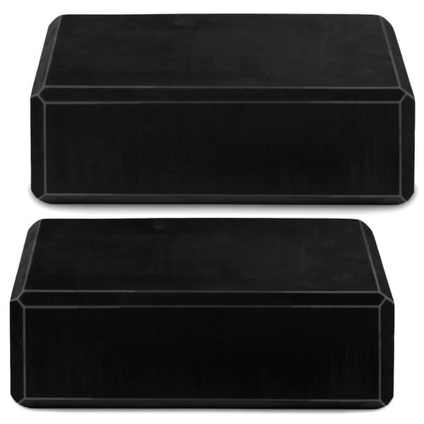 Skum yoga blokk - sett med 2 stk NS-962 sort