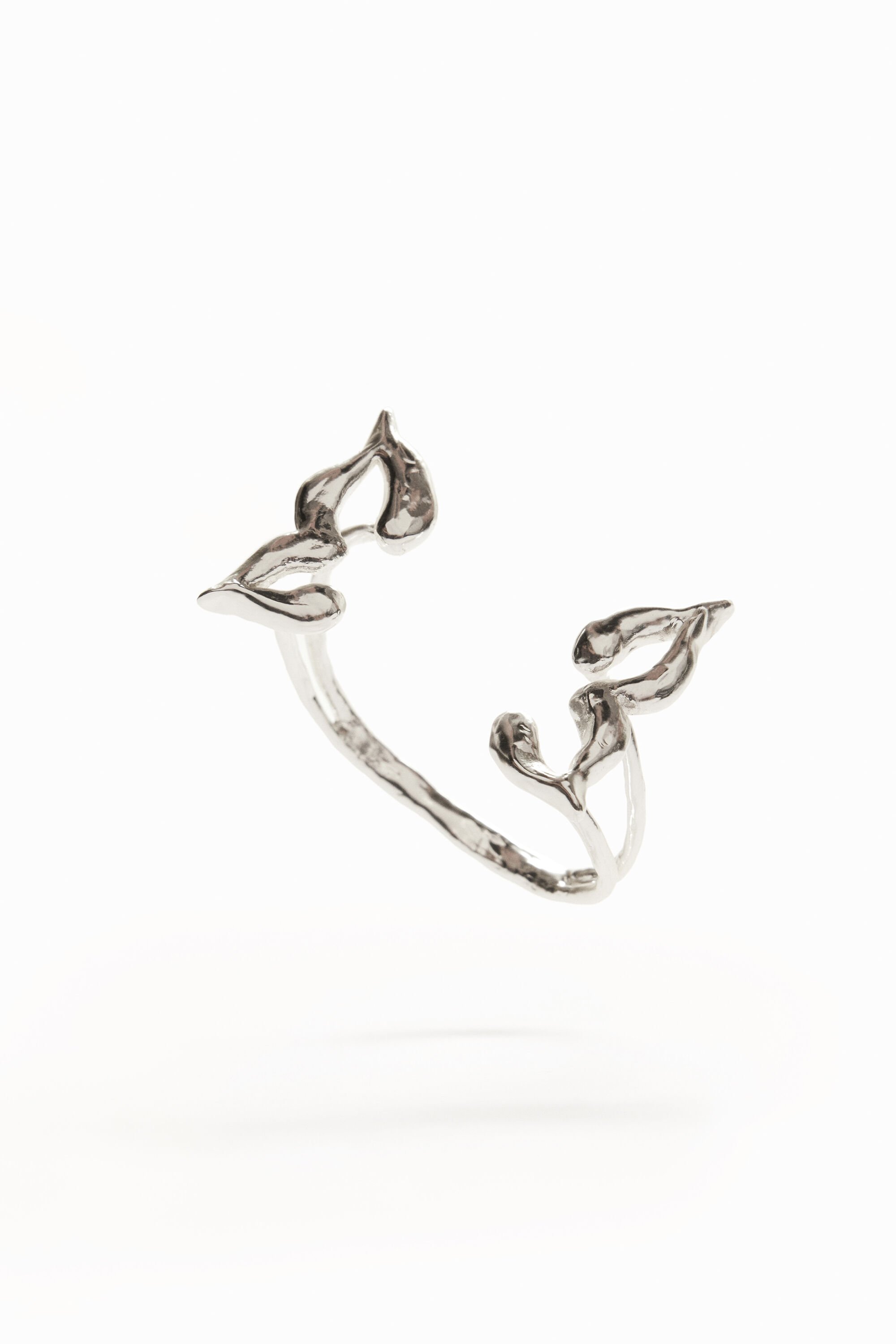 Bracelet papillon plaqué argent Zalio