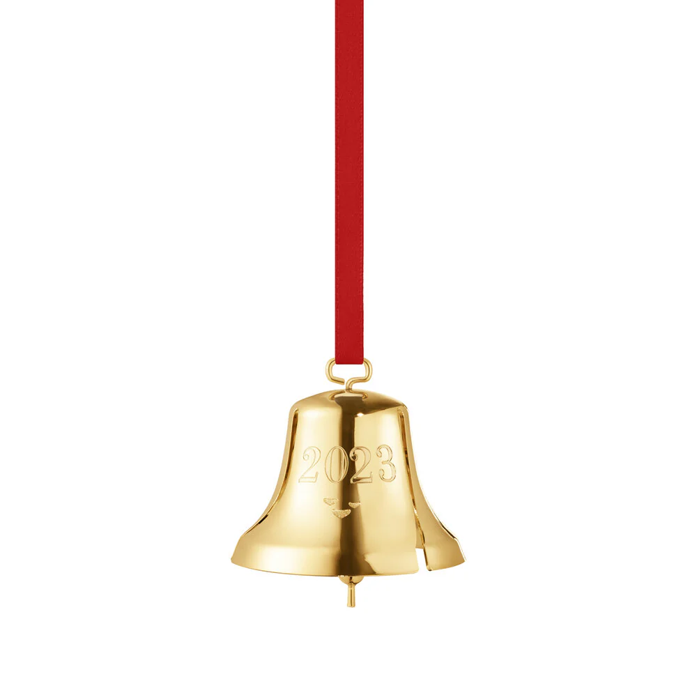 Georg Jensen  CC 2023 juleklokke - forgyldt