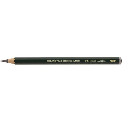 FABER-CASTELL Crayon CASTELL 9000 JUMBO, degré de dureté: HB
