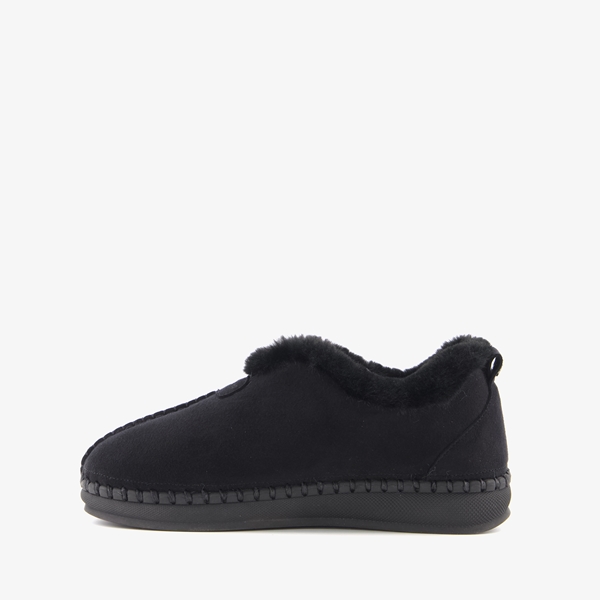 Hush Puppies gevoerde dames pantoffels zwart